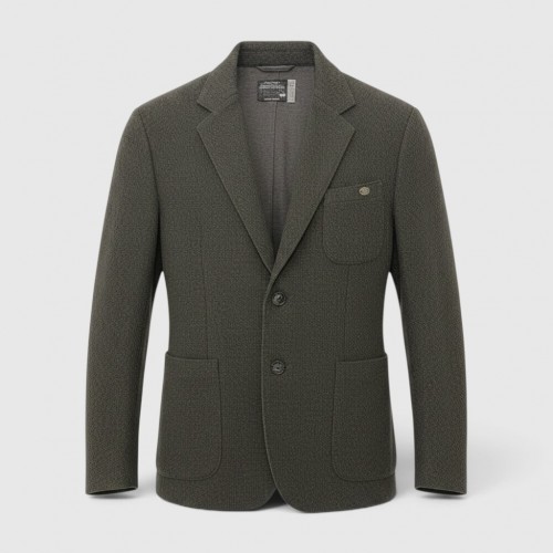 GAS Ανδρικό Casual Blazer Λαδί / Pre-Owned